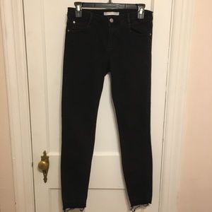Zara womens skinny black jeans